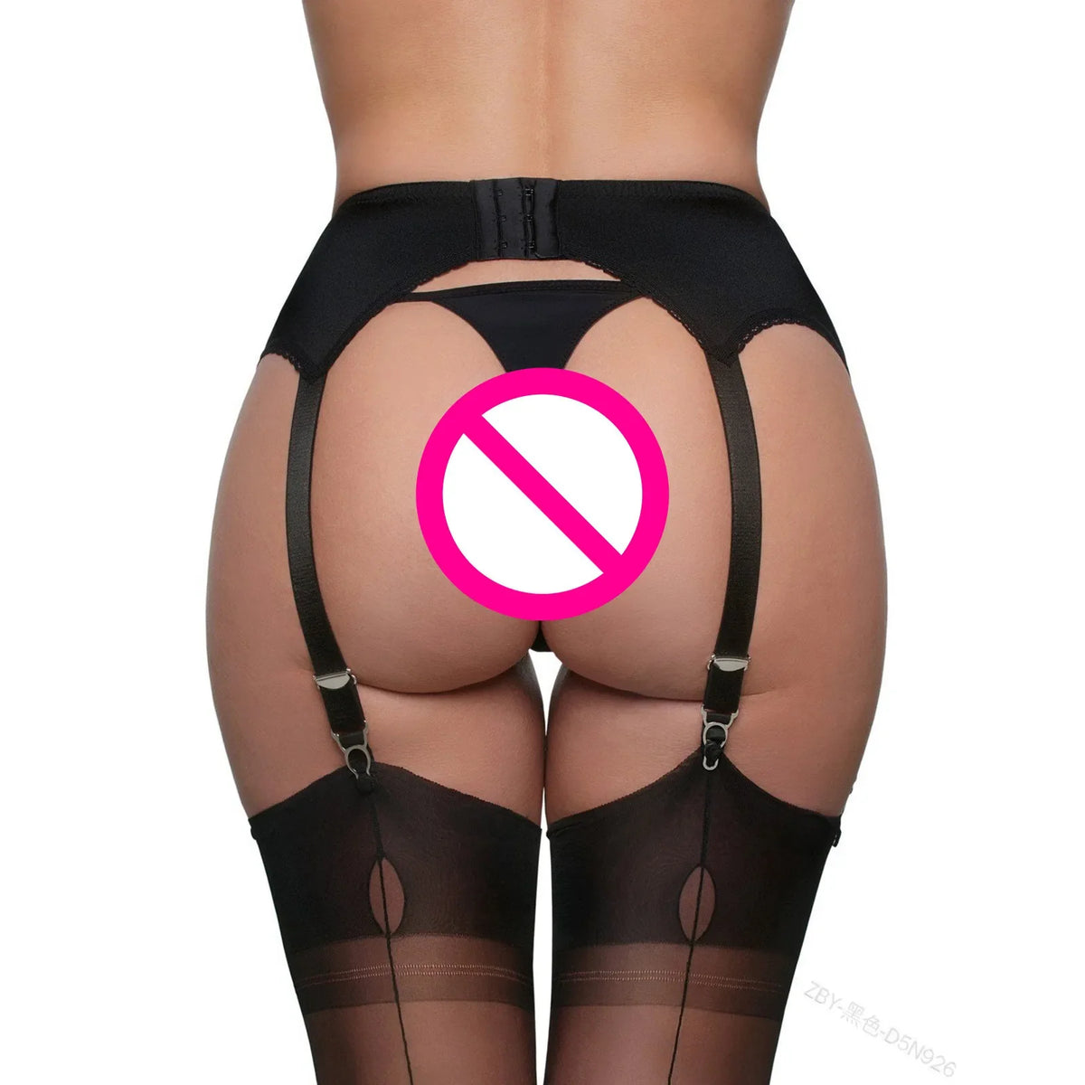 Mesh Lace Suspender Belt & Garter Set – Adjustable Straps Lace Garter Set Qme