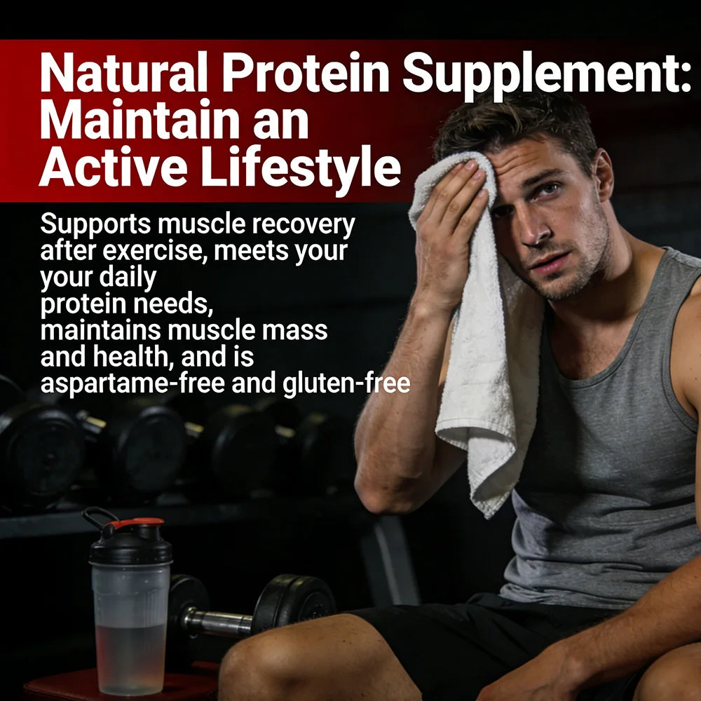 Whey Protein Capsules 900mg – Non-GMO, Gluten-Free | DAITEA Protein Supplement Qst