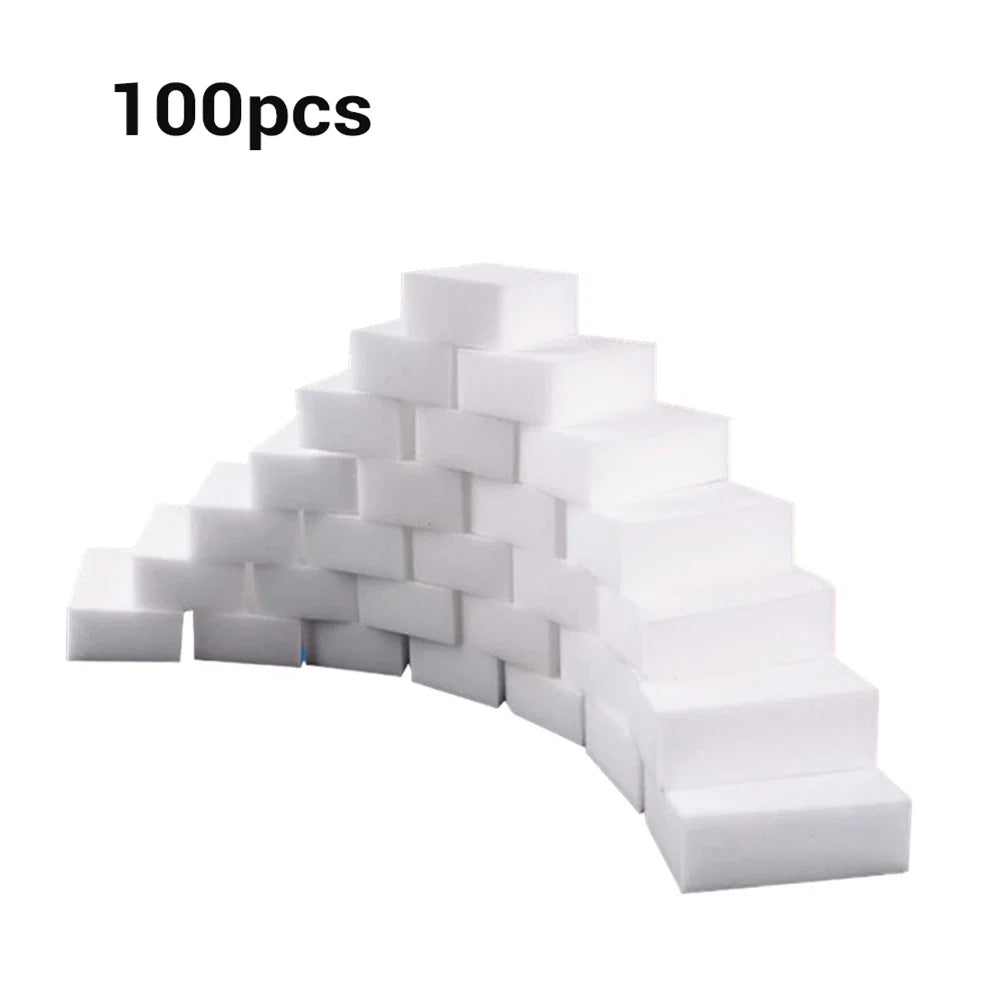 Magic Melamine Foam Eraser Sponge – Multi-Surface Stain Remover Cleaning Eraser Sponge Qme MULTI
