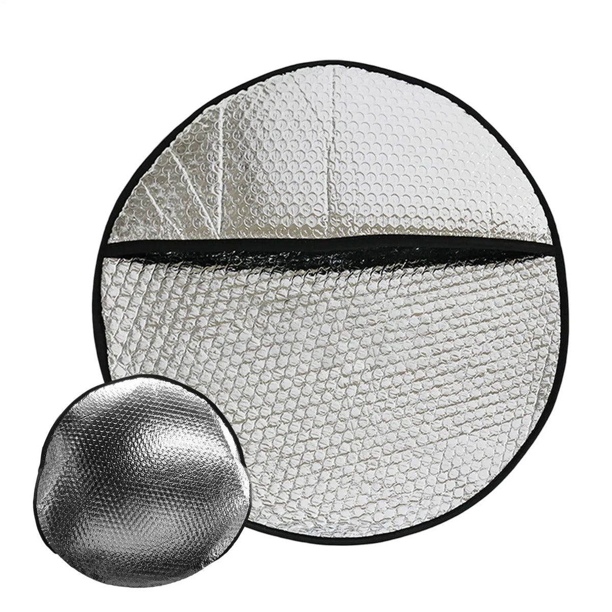 Aluminum Foil Steering Wheel Sun Cover | Reflective Sunshade Steering Wheel Sunshade Qme