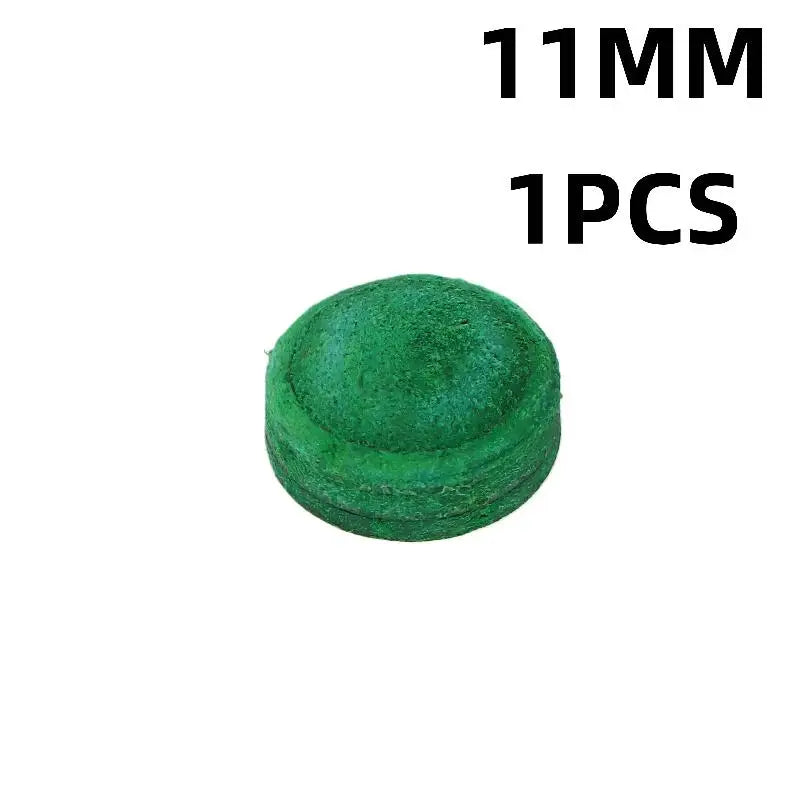 Multi-Layer Leather Pool Cue Tips 11mm 12mm 14mm – 1/3/5 Pcs Billiard Cue Tips Qst 11mm Green 1pcs