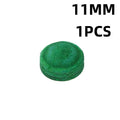 Multi-Layer Leather Pool Cue Tips 11mm 12mm 14mm – 1/3/5 Pcs Billiard Cue Tips Qst 11mm Green 1pcs