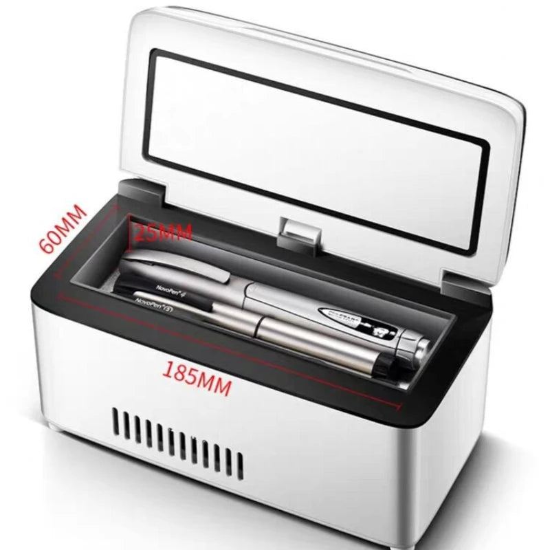 Mini Portable Refrigerator Cooler Box – 10400mAh USB Charging Portable Cooler Box Qst
