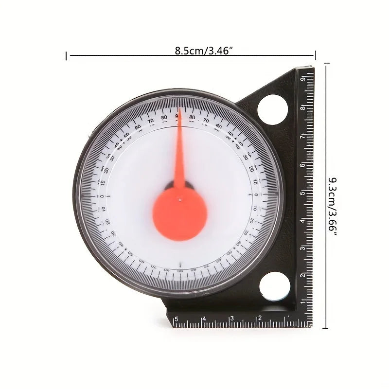 Level 360 Tilt Angle Finder – Precision Gauge Measuring Tool Angle Finder Gauge Qme