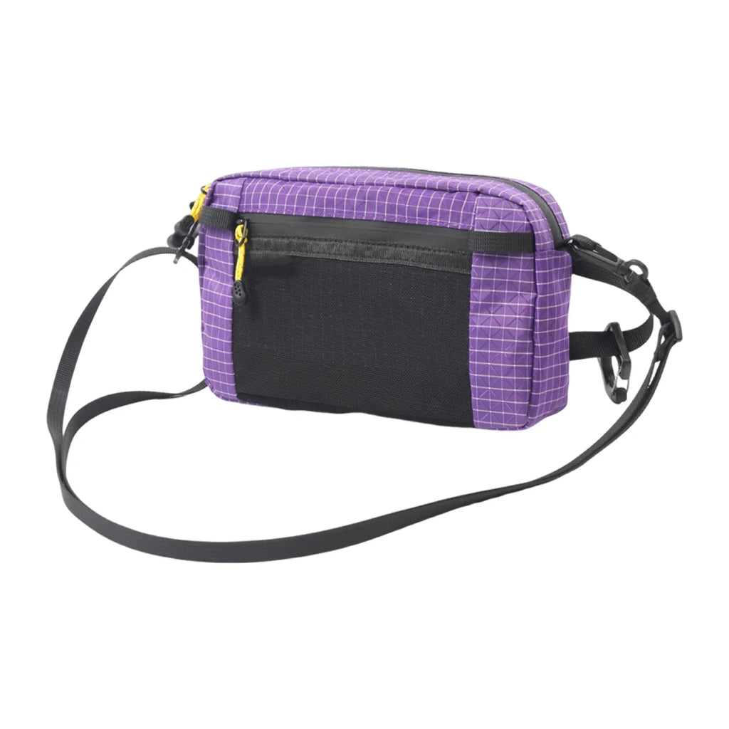 Waterproof Hiking Chest Bag – Lightweight Nylon Side Pocket Hiking Chest Bag Qme Purple