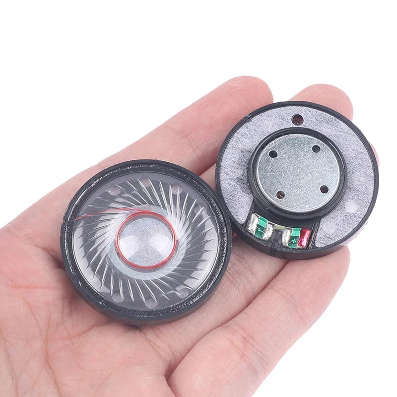 40mm HiFi Headphone Speaker Driver Unit 112dB 32 Ohm DIY Headphone Speaker Driver Qme
