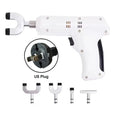 4-Head Spinal Impulse Adjuster & Body Massager | 3-Speed Impulse Adjusting Massager Qst White-US PLUG