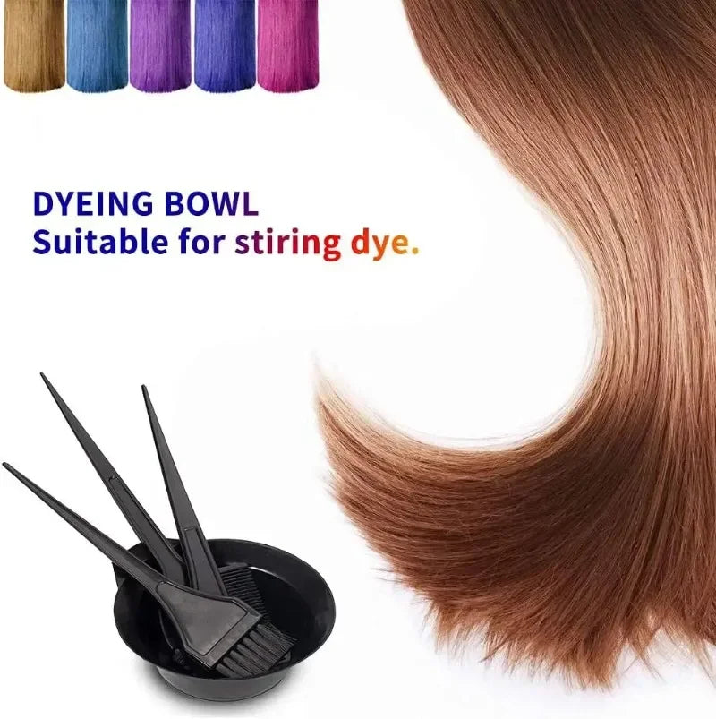 Professional Hair Coloring Dye Brush Set – DIY & Salon Hair Dye Brush Set Qme