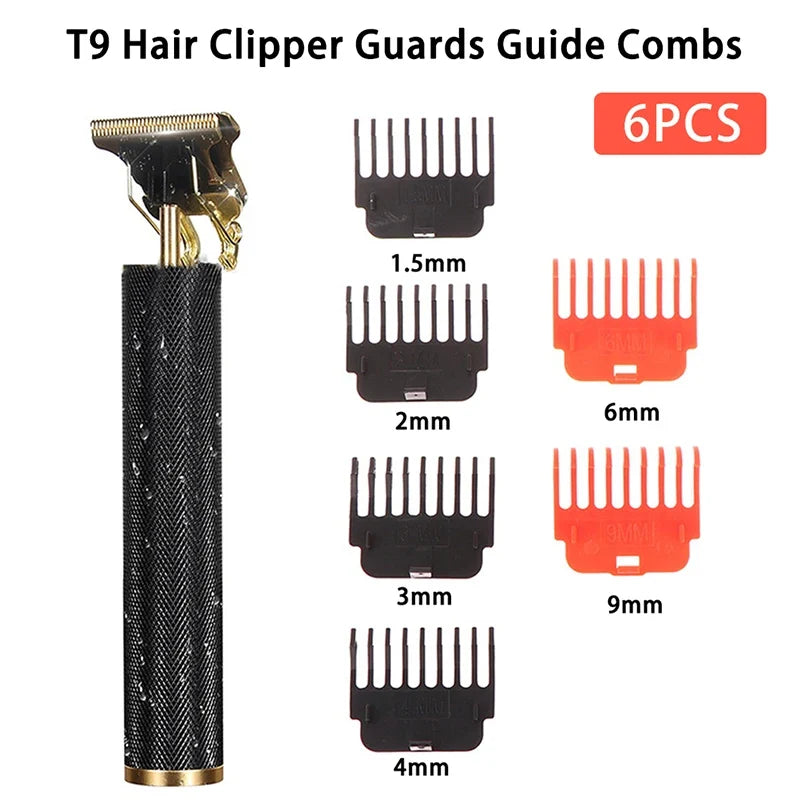 T9 Hair Clipper Guard Combs – 6-Piece Cutting Guide Set Clipper Guard Set Qme