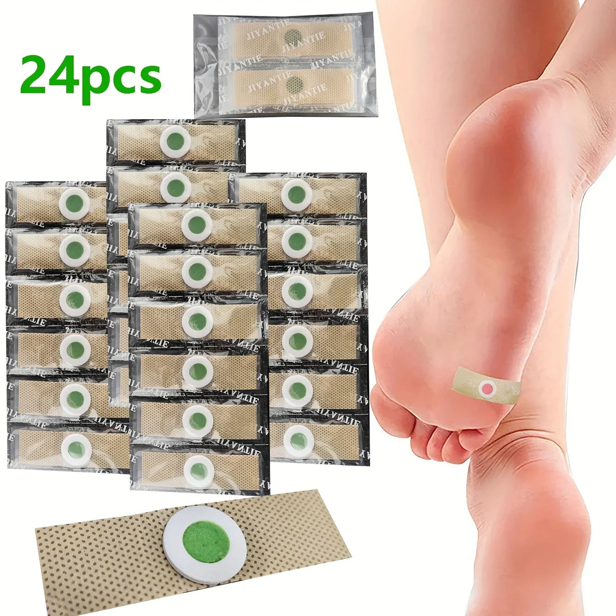 Foot Corn & Callus Cushion Pads – 12-Pack Protective Patches Foot Cushion Pads Qme