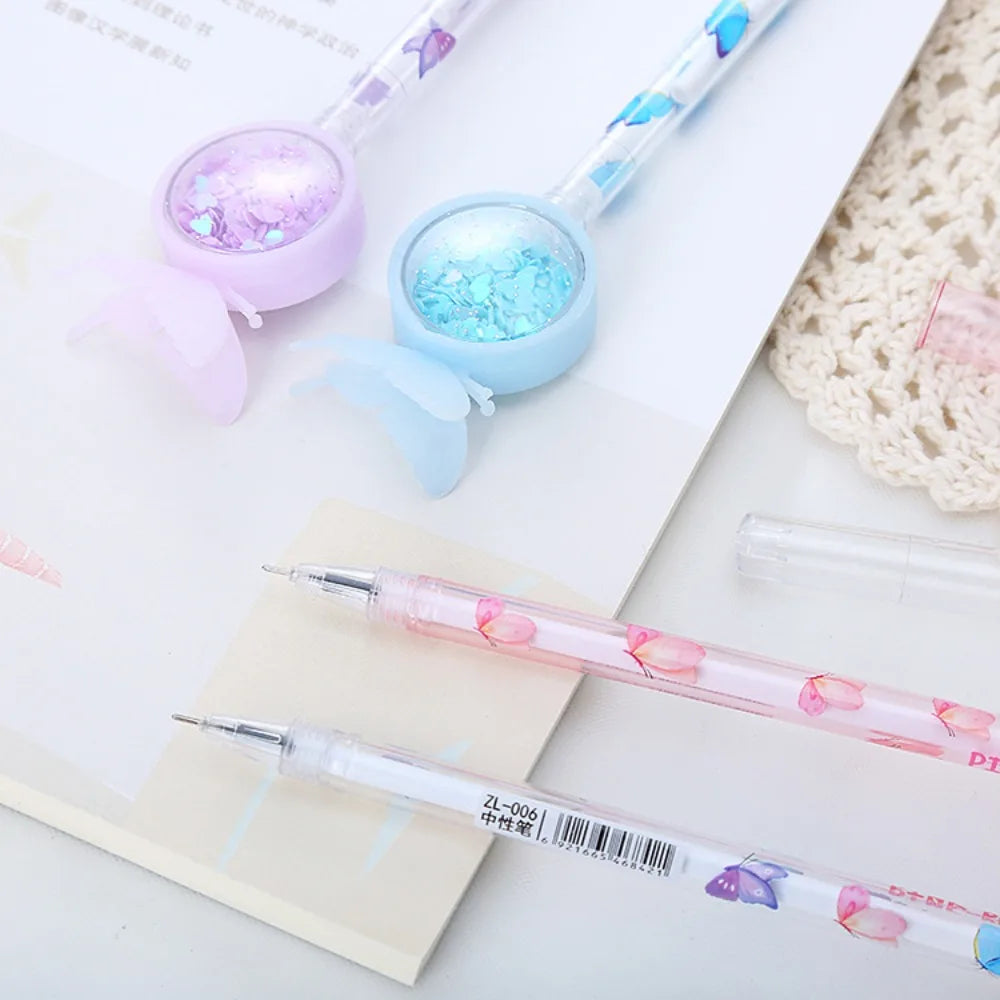 Butterfly Novelty Gel Ink Pen – Nurses, Students & Teachers Novelty Gel Pen Qme