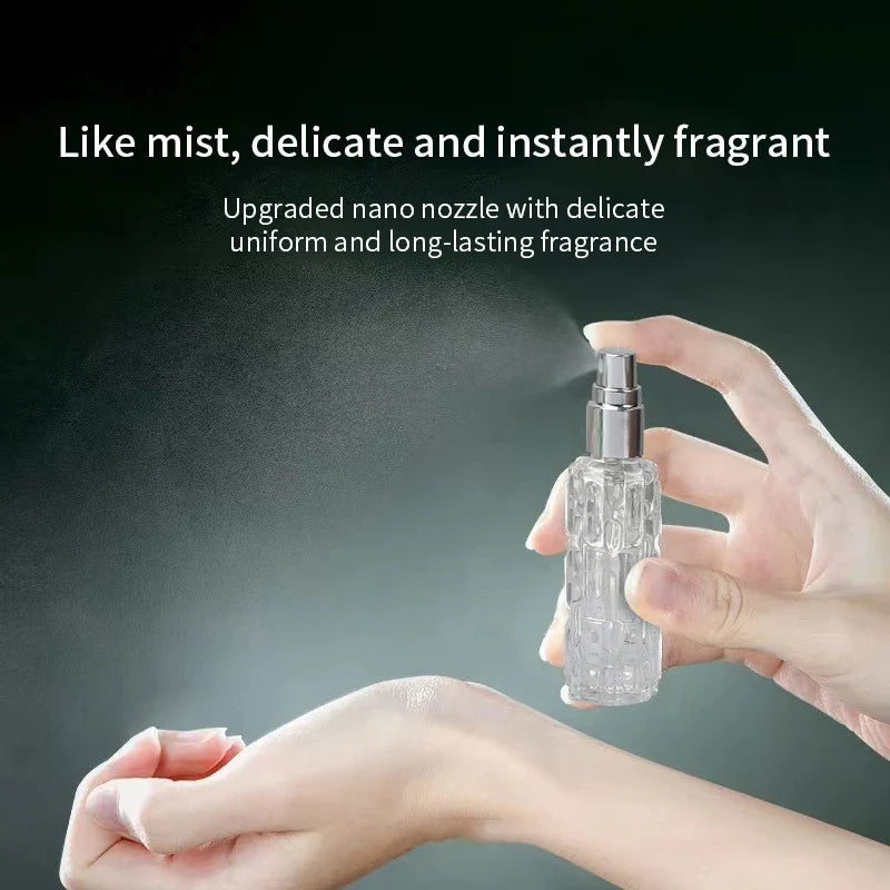 10ml Glass Perfume Spray Bottle with Aluminum Head – Empty Perfume Spray Bottle Qme