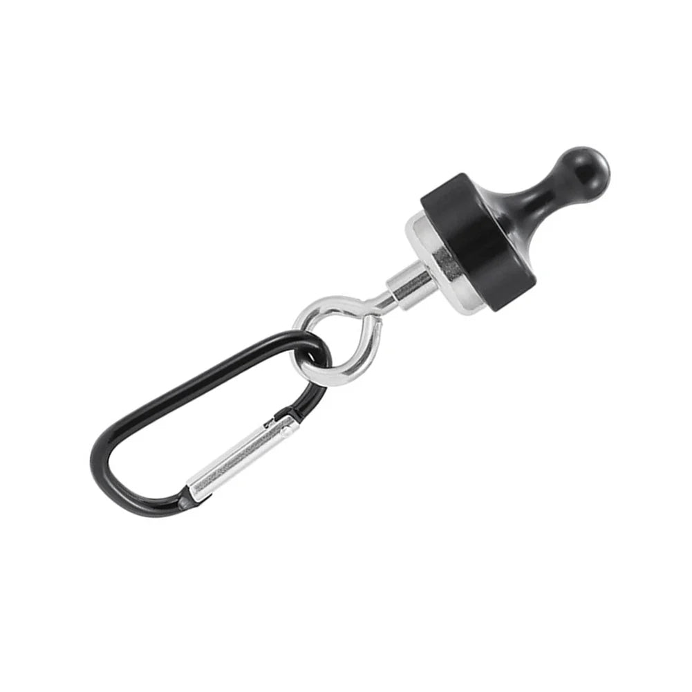 Heavy Duty Magnetic Carabiner Hooks – Strong Hanging Clips Magnetic Carabiner Hook Qme