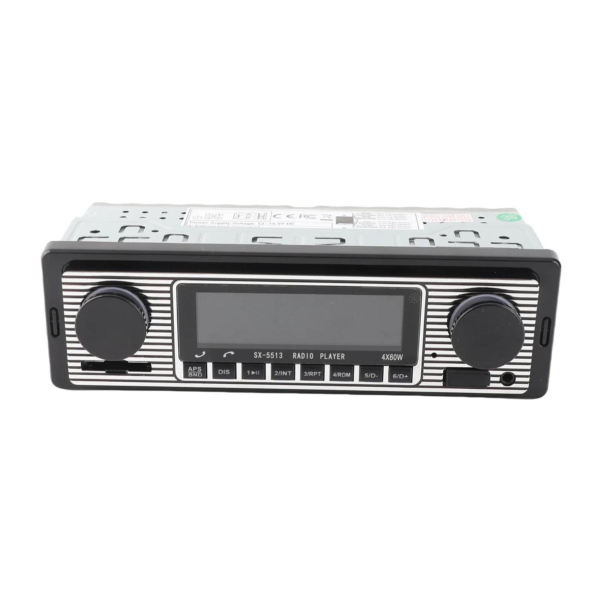 Vintage Bluetooth Car Radio MP3 Player AUX USB Stereo Bluetooth Car Stereo Qme