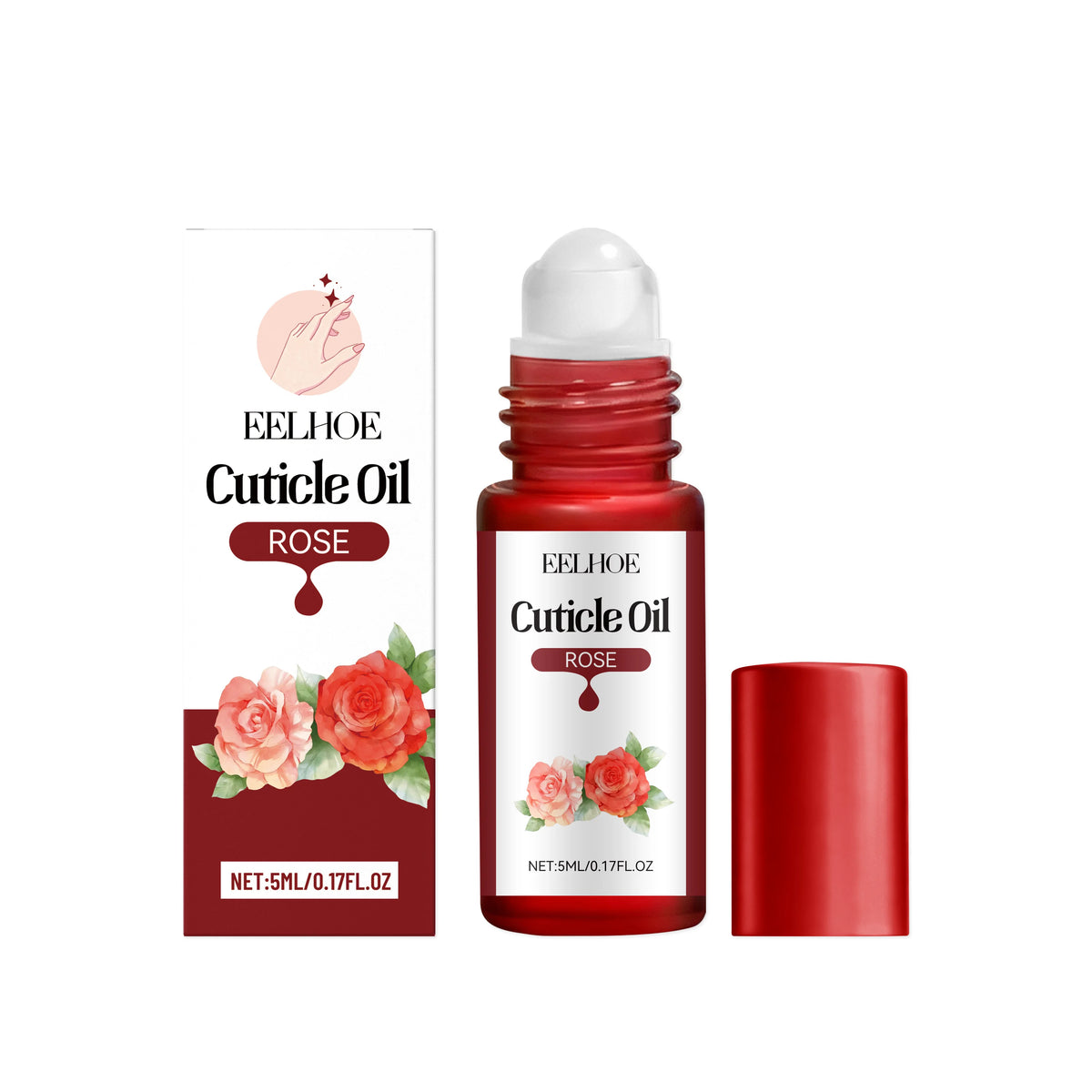 Eelhoe Nourishing Cuticle Oil – Daily Nail & Cuticle Moisturizer Cuticle Oil Qst Rose