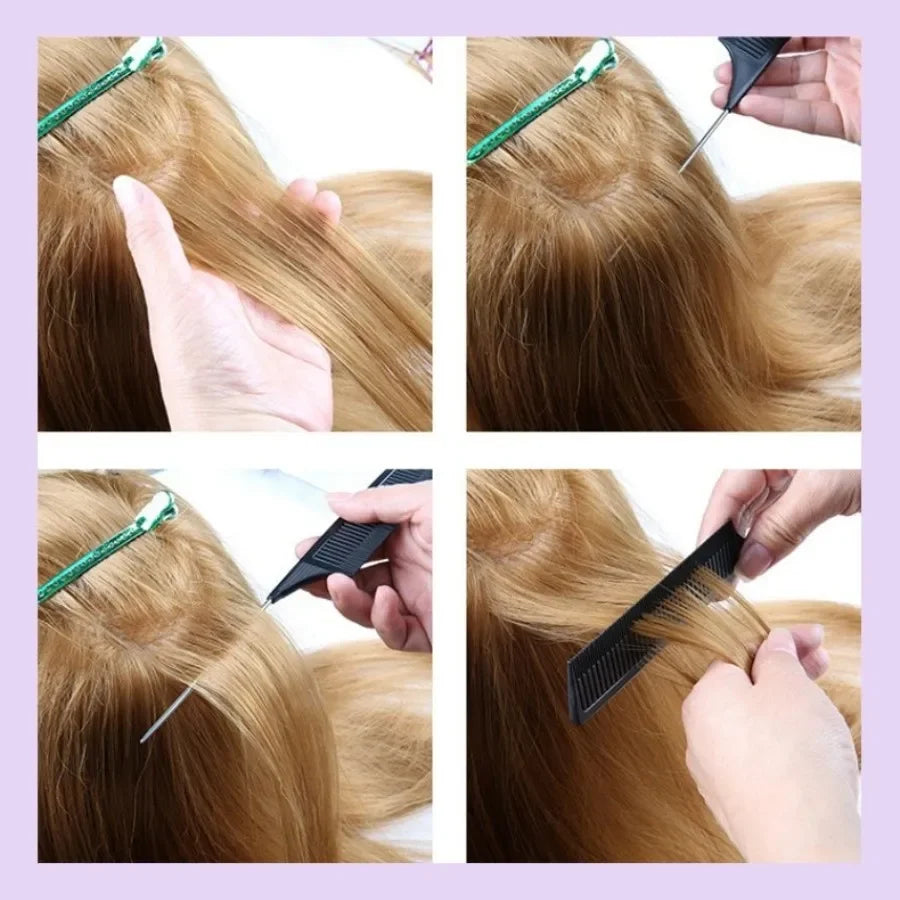 Pointy Tail Comb for Braiding, Wig Parting & Hair Styling Hair Styling Comb Qme