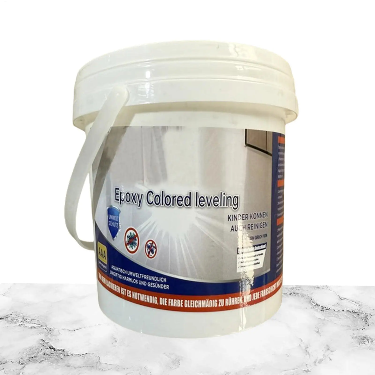 Epoxy Floor Coating Gloss Marble Effect Non-Slip Sand Paint Epoxy Floor Coating Qme