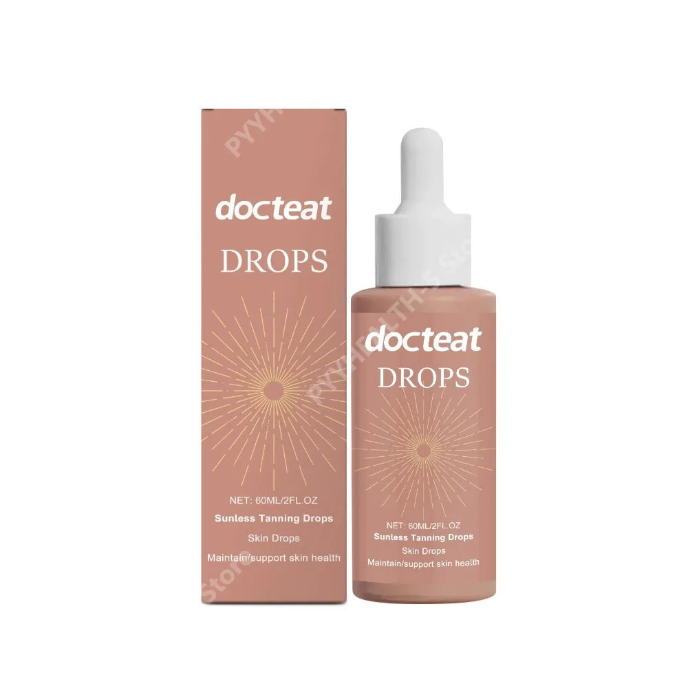 Sunless Tanning Drops – Herbal Skin Support Supplement 60ml Skin Supplement Drops Qst 60 ml(Pack of 1)