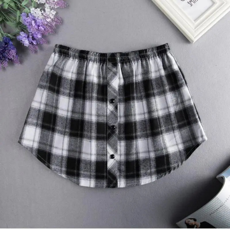Women's Detachable Fake Shirt Hem Underskirt | S-5XL, 7 Colors Detachable Underskirt Qme HB 5XL