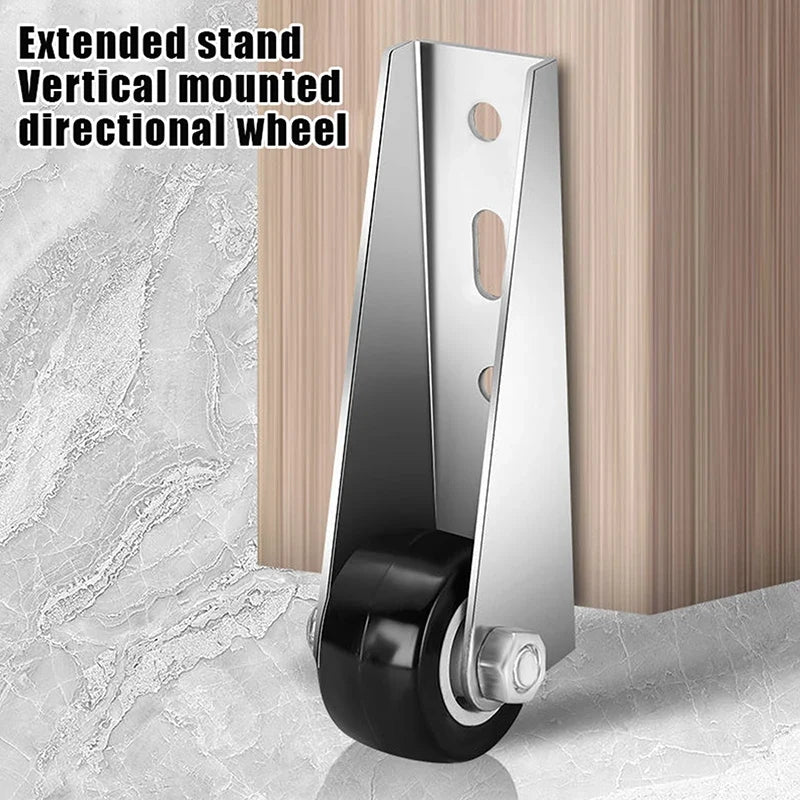 Silent Side-Mounted Stainless Steel Door Roller Support Door Roller Support Qme