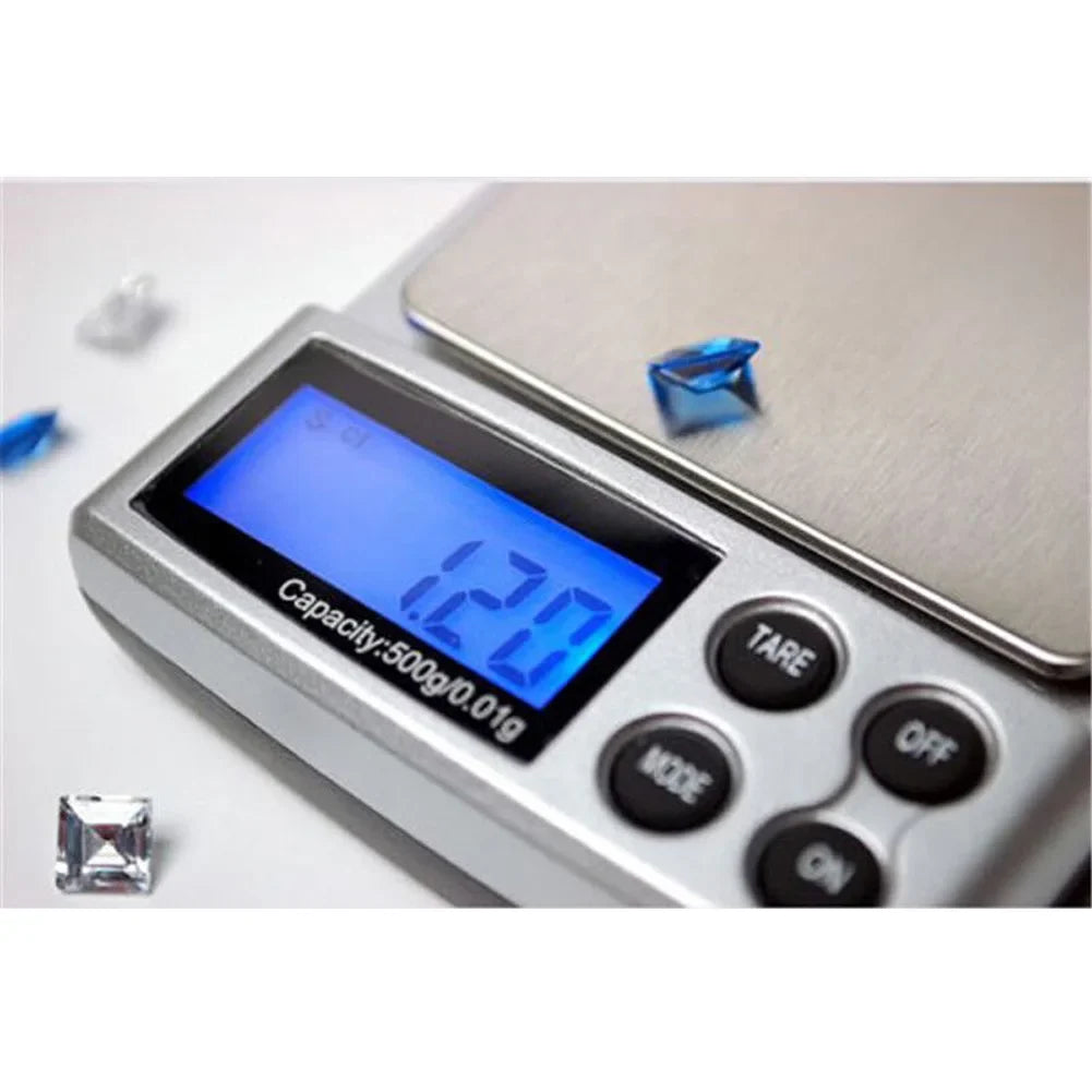 500g x 0.01g Precision Digital Jewelry & Kitchen Scale Digital Precision Scale Qme