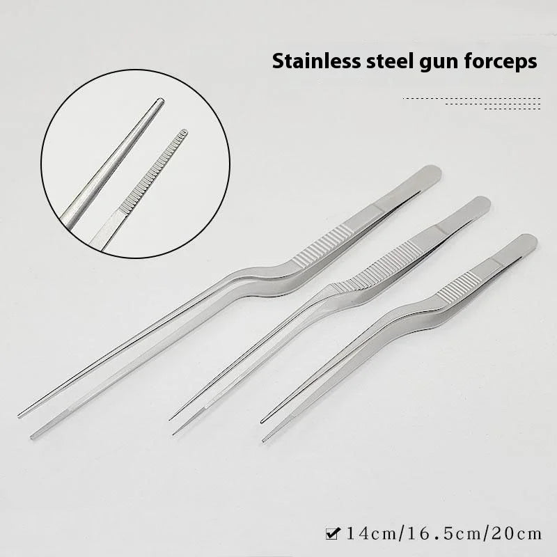 Stainless Steel Forceps Cleaning Kit – Ear, Nose & Throat Tool Grooming Forceps Kit Qme