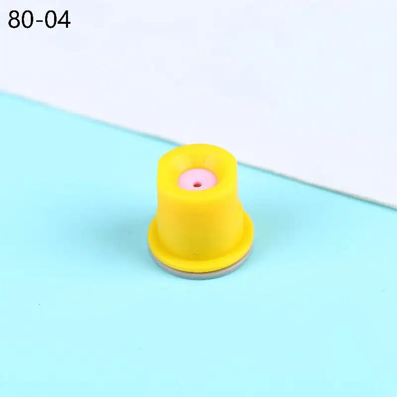 Anti-Drip Ceramic Hollow Cone Mist Nozzle 80° | Garden Sprayer Garden Mist Nozzle Qme Yellow
