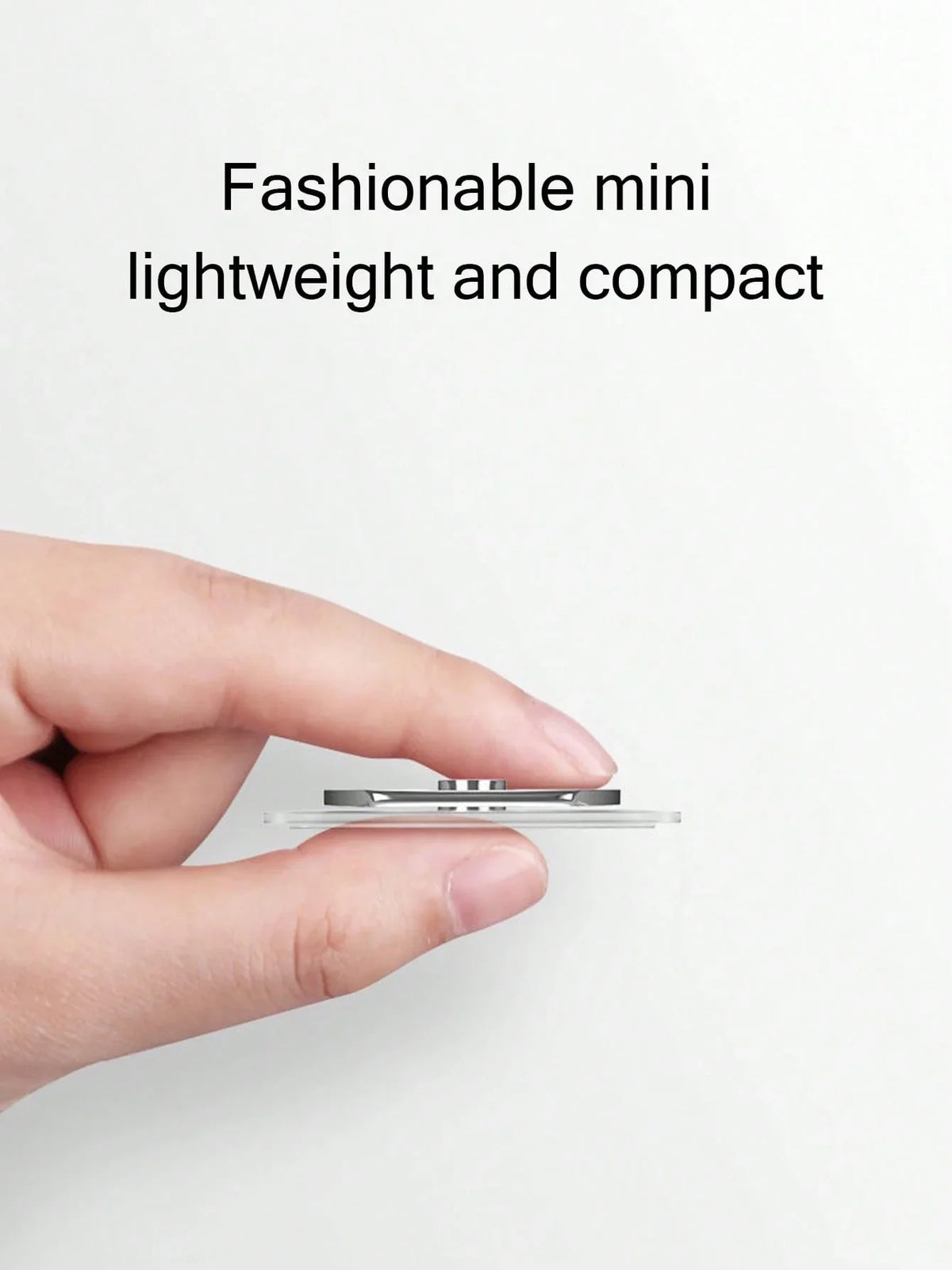 Acrylic Crystal Phone Ring Holder – Transparent Random Shape Phone Ring Holder Qme