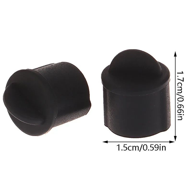 Silicone BNC Dust Cap Female Jack Cover 10pcs – Uxcell BNC Connector Cap Qme Black 10PCS