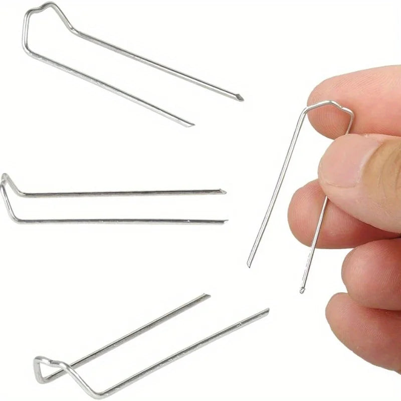 100 Green U-Flower Pins – Stainless Steel Floral Craft Sticks Floral Craft Pins Qme