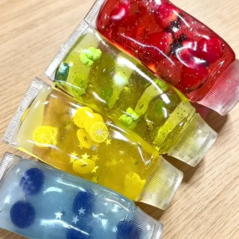 Fruit Squishy Toothpaste Slow Rising Fidget Sensory Toy Squishy Fidget Toy Qst
