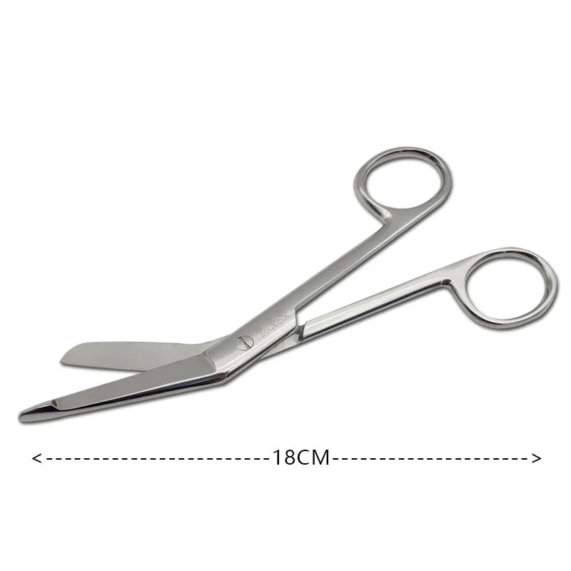 Stainless Steel Bandage Gauze Scissors – Serrated 24cm Medical Scissors Qme