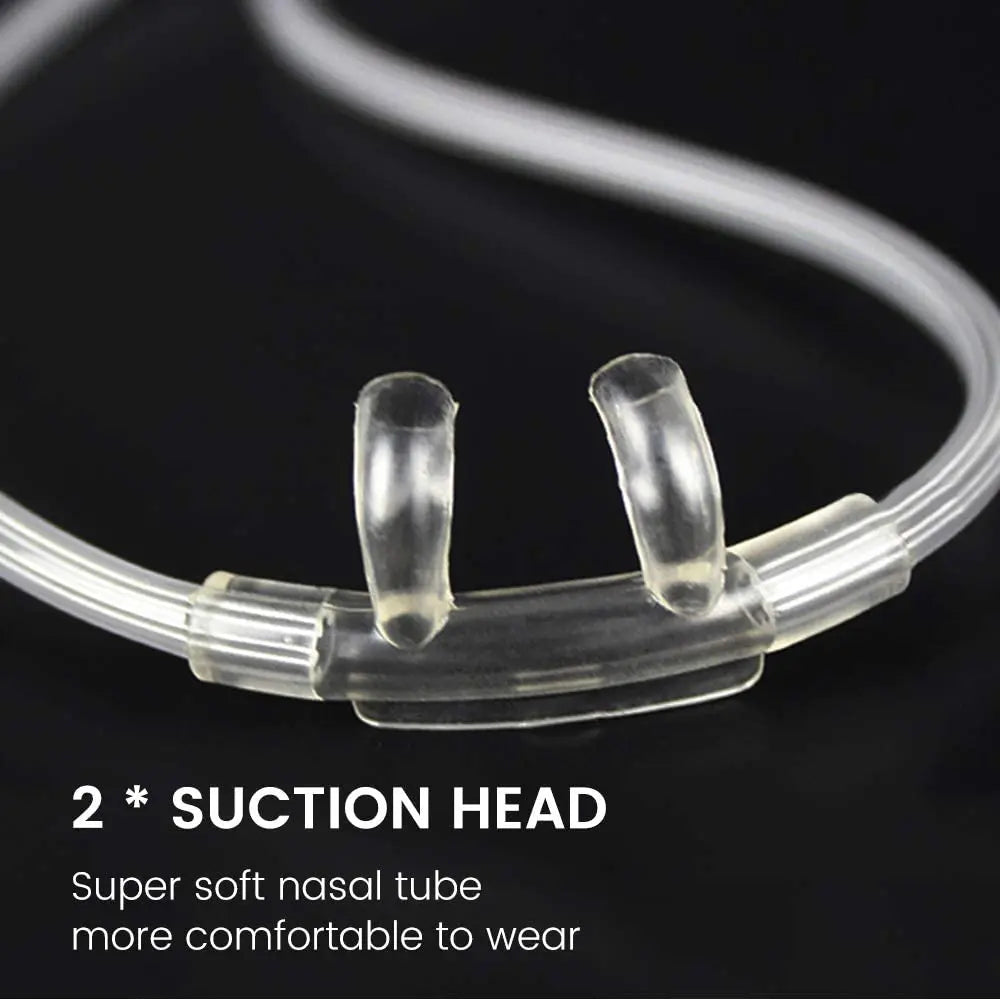 5-Pack Disposable Nasal Cannula Oxygen Tubing 2M 3M 4M – XceeFit Nasal Cannula Tubing Qst