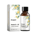 Vitamin D3 + K2 Liquid Drops with Gluconolactone – 30ml Vitamin Supplement Drops Qst 30ml(Pack of 1)