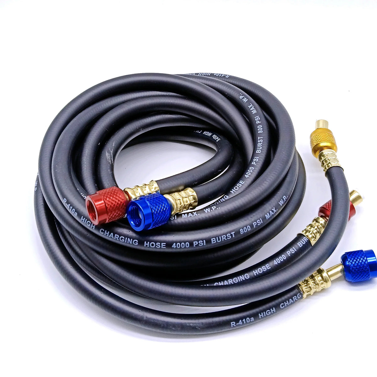 R134a R410A AC Refrigerant Charging Hoses HVAC Tool Set HVAC Charging Hose Qme