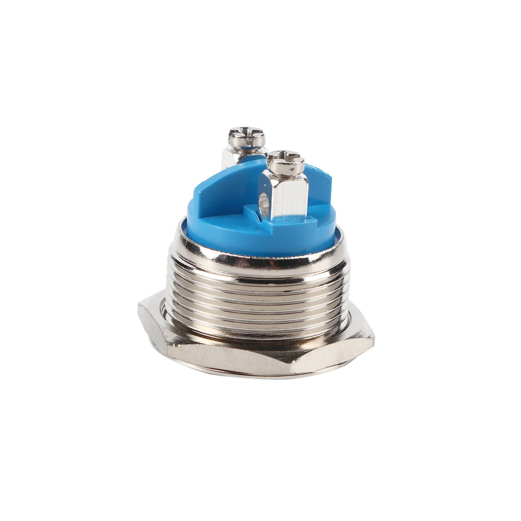 19mm Waterproof Metal Momentary Push Button Switch 12V Momentary Push Switch Qst