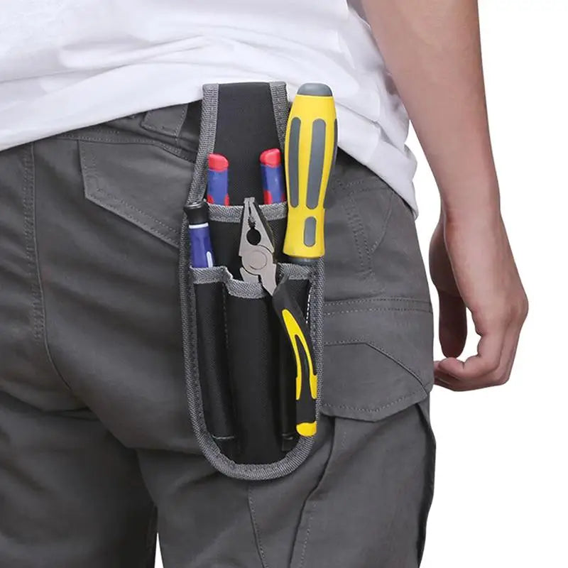 Multifunctional Tool Waist Bag – Electrician Pocket Organizer Tool Waist Bag Qme