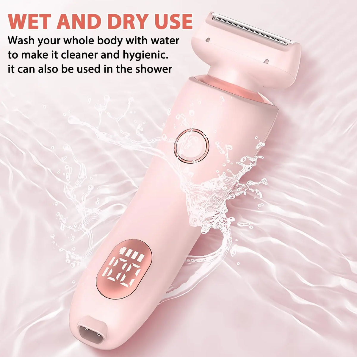 VIMYSHOW 2-in-1 Women's Electric Shaver & Bikini Trimmer Women's Electric Shaver Qst