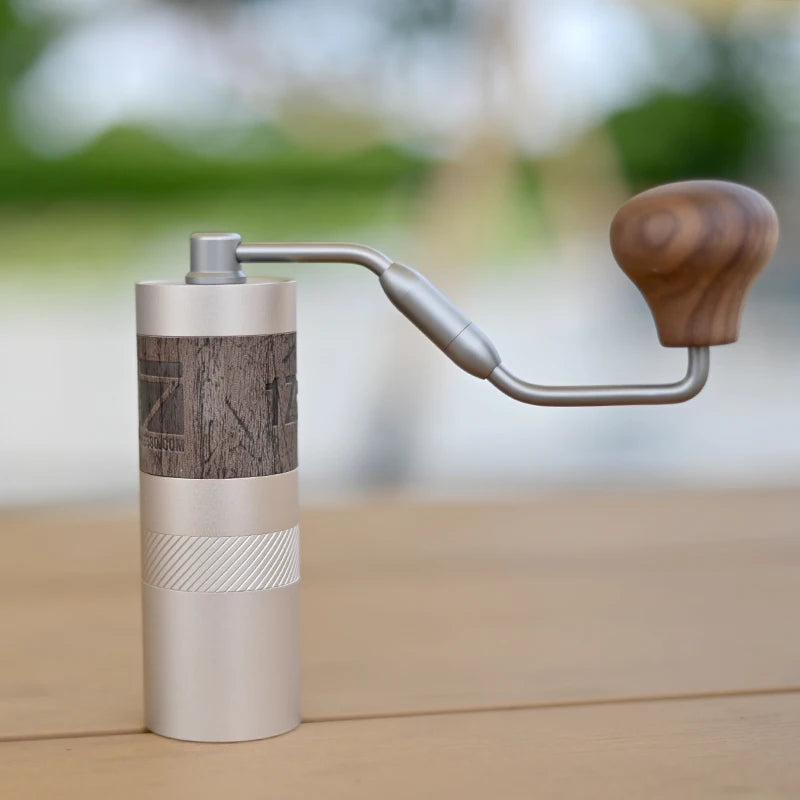 1Zpresso Q MINI Manual Coffee Grinder – 38mm 7-Core Burr Manual Coffee Grinder Qst 1zpresso Q