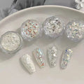 Qme Light Chasing Flash Nail Art Sequins – 6 Colors Nail Art Sequins Qme 4 PCS