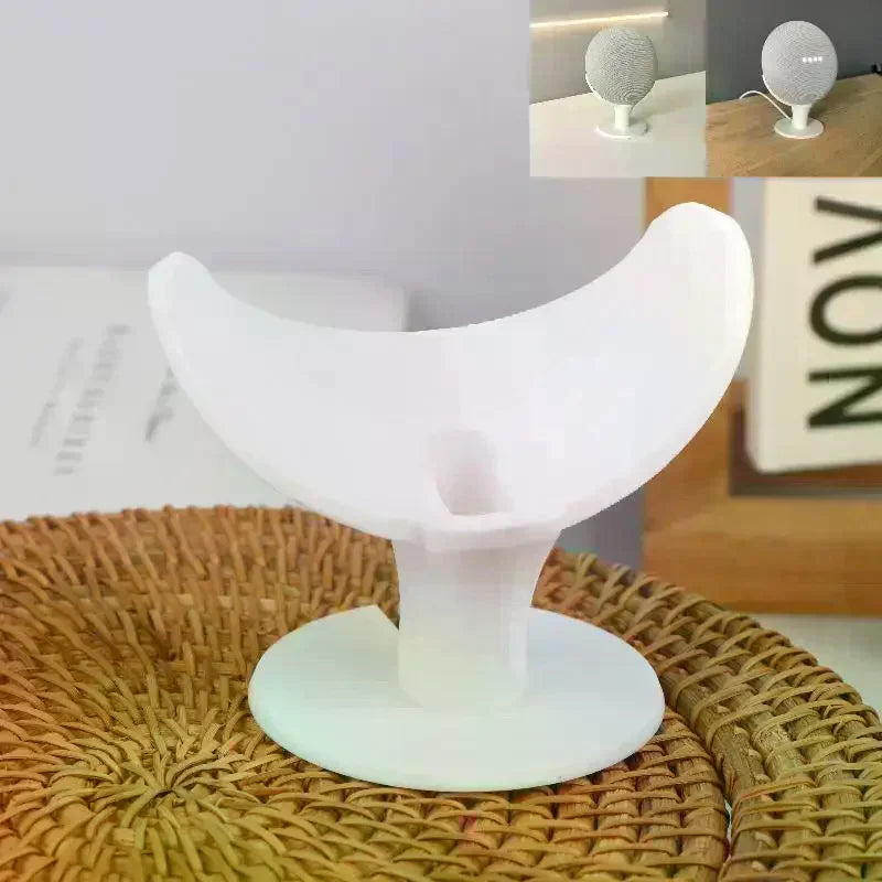 Google Nest Mini Smart Speaker Stand & Desktop Organizer Speaker Stand Qme