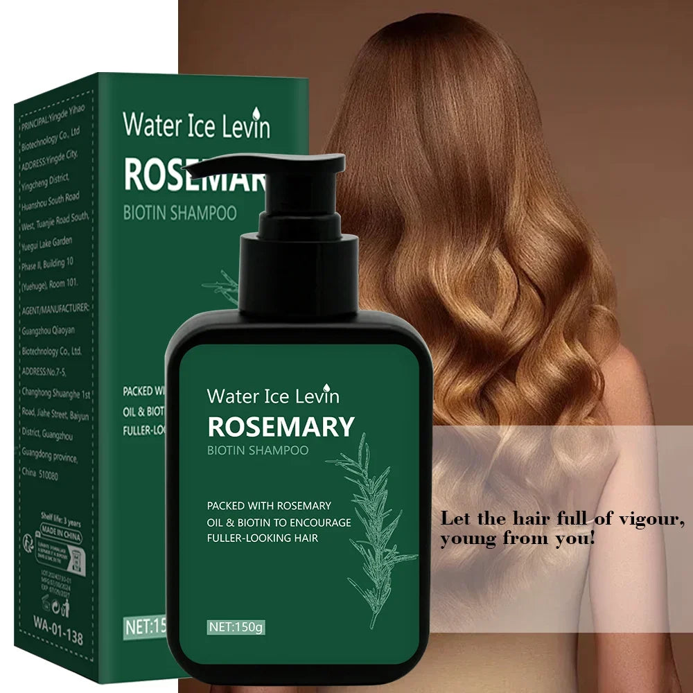 Rosemary Biotin Shampoo – Deep Cleansing Scalp Care 150ml Biotin Hair Shampoo Qme