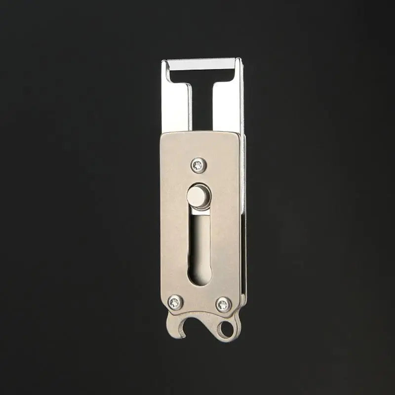 Titanium Alloy Bottle Opener Keychain Pocket Multi-Tool Keychain Bottle Opener Qme