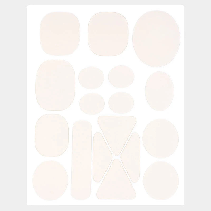 Self-Adhesive Nylon Fabric Repair Patches – Assorted Shapes Fabric Repair Patches Qst beige1