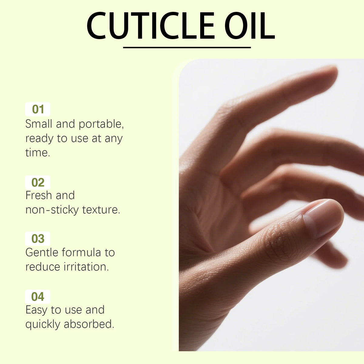 South Moon Nail Edge Care Essence Oil – Nourish & Gloss 30ml Nail Treatment Oil Qst