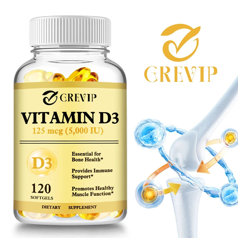 Coolkin Vitamin D3 Supplement – Immune & Muscle Support Vitamin D3 Supplement Qst