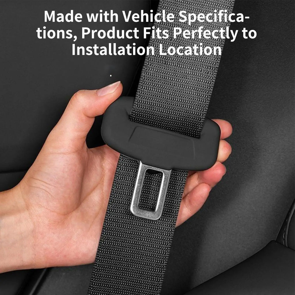 Silicone Seatbelt Buckle Clip Guard – Car Seat Strap Lock Seatbelt Buckle Guard Qme