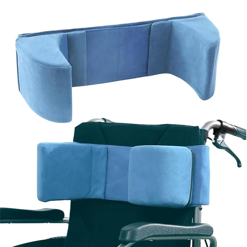 Wheelchair Lateral Support Cushion – Adjustable Side Panels Wheelchair Support Cushion Qme Blue