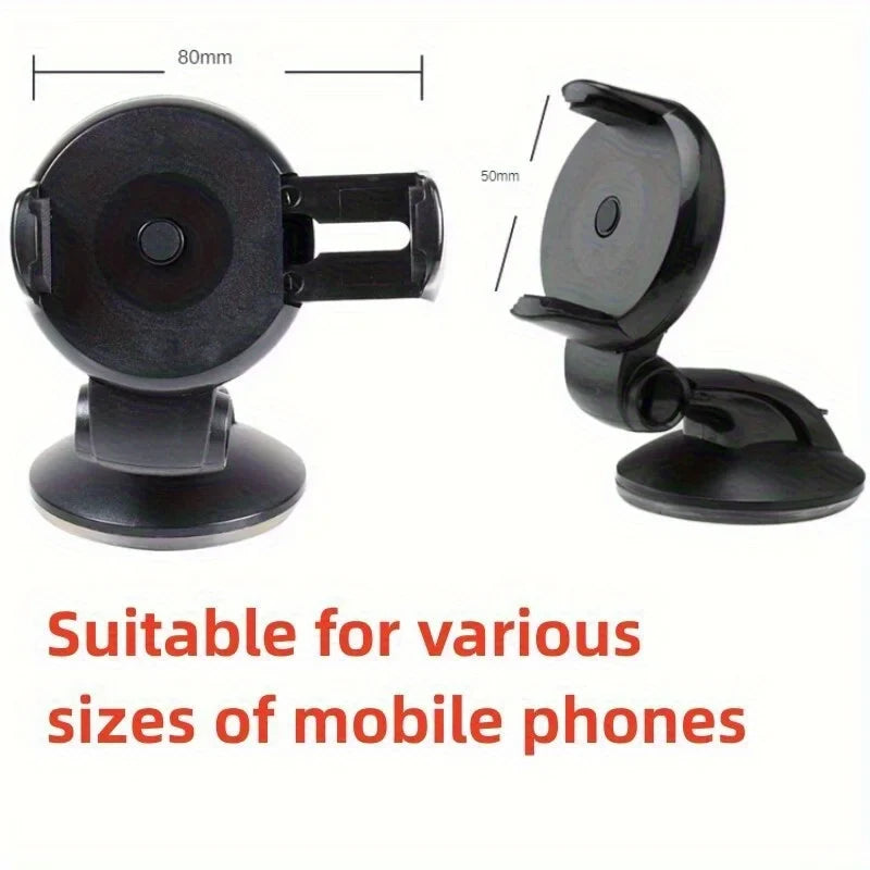 Universal Dashboard Car Phone Mount – Suction Cup Holder Car Phone Mount Qme