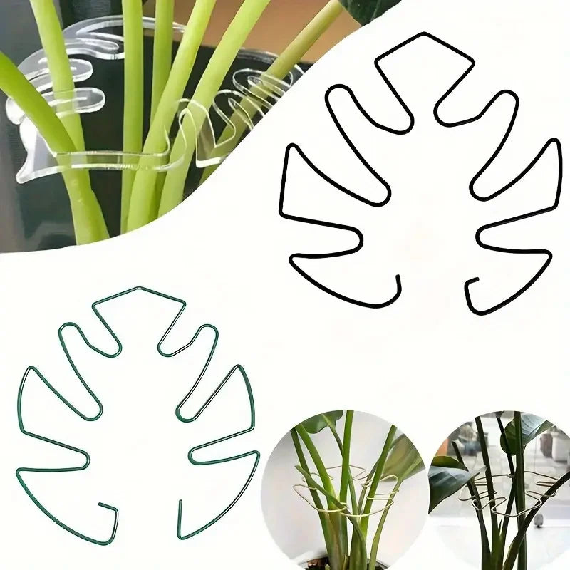 Metal Plant Stem Support Ring for Monstera & Potted Plants Plant Stem Support Ring Qme